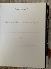 True Love Wedding PLANNER ORGANIZER + Memory Photo Album New CR Gibson Ret.$70