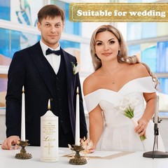 Unity Candles for Wedding Ceremony Set Wedding Unity Taper Candles Catholic R…