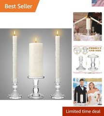 Unity Candles with Holder for Wedding Ceremony Wedding Decortions Accessories…