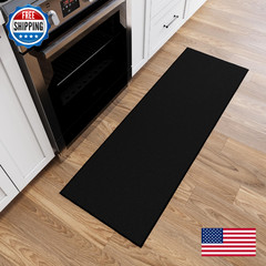 Ottomanson Hallway Runner Rug 22 X 6 Non Slip Solid Area Rugs Easy To Clean