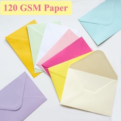 60 Pack Colored Envelopes 4×6, Self Adhesive A4 4.5 x 6.37 inches