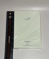 Vera Wang Fine Papers 12 BLANK Tented Table Number Cards Lot of (2) NEW