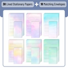 Mr. Pen- Stationery Writing Paper with Envelopes, 30 Letter Paper…