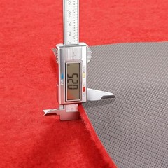 900 GSM Extra Thick 3×10 ft Red Carpet Runner for Partys, Polyester Aisle Rug