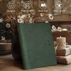 Artmag Photo Album 4×6 320 Photos, Thick Leather Cover Picture Album with 20 …