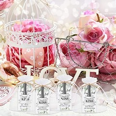 Wedding Kissing Bells Bulk Party Favors – Mini Bells with Organza Bags & Cards (