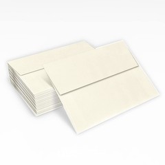 LUXPaper A2 Invitation Envelopes | Peel & Press | 4 One Size, Natural Linen