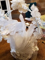 Vintage Dove Birds Wedding Cake Topper