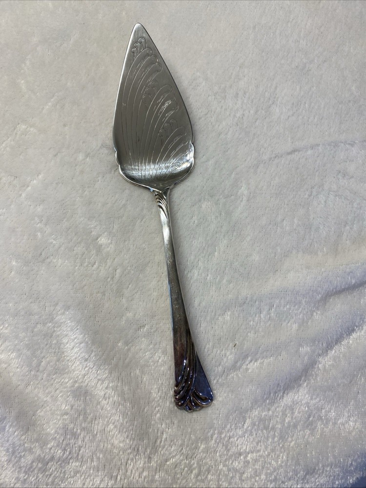 Cake Pie Server by Lenox Silver plate «Wedding” Nip Italy Vintage