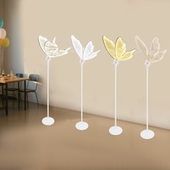 LED Ambient Light Wedding Decoration Light 60*146-178cm Butterfly Floor Lamp