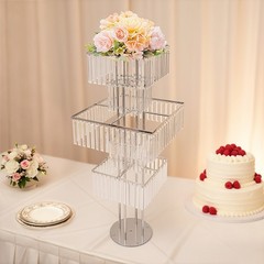 5-Tier Flower Stand for Wedding Party Events, Flower Vase Stand for Centerpieces
