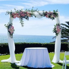 Anti-rust Metal Wedding Backdrop Stand Heavy Duty Arch Frame Stage Party Props