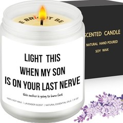 Last Nerve Candle – Funny Wedding & Bridal Shower Gift for Daughter-in-Law