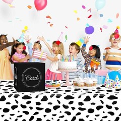 Black Silver Gift Card Box with Gold Foil Design for Graduations Birthdays
