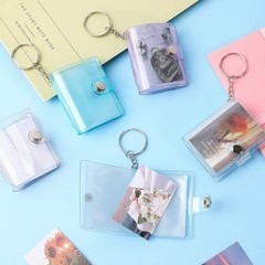 5.5 x 6 cm (outer), x 4 (inner), Transparent, Blue, Pink, Purple