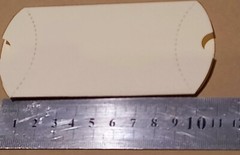 Wedding handmade Precut stamped Favour treat ‘Thank You pillow boxes Pk-20