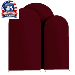 1Pc Arch Stand Cover Wedding Flower Door Decoration Polyester Elastic Set Backgr