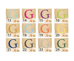 20 Beach wedding Personalized Favor Labels (1.8×1.8) Square Glossy!