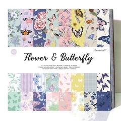 Desecraft 48 Sheets 12×12 Multicolored Cardstock 12 x 12 inches,