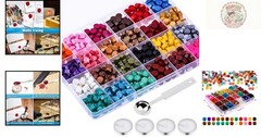 Versatile 624Pcs Wax Seal Beads in 24 Radiant Colors for All Craft Projects