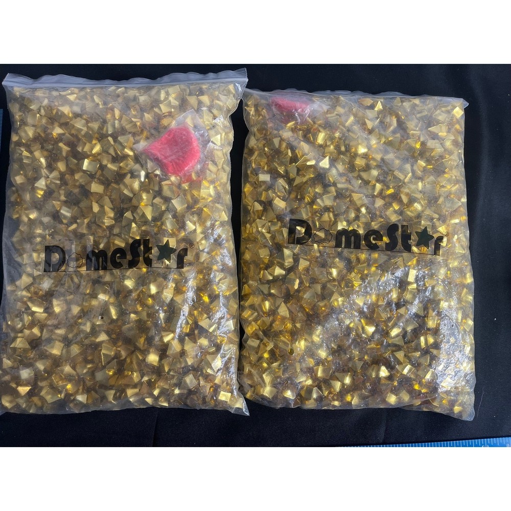DomeStar Regular Gold Petals Bulk 2 Bags Decorative Table Scatter HR0340 NEW