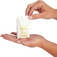Ideal 60-Pack Travel Size Tissues – Fragrance-Free for Wedding Guests & Events