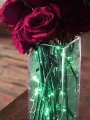 90″ Green Fairy LED Lights Garland Battery Wedding Centerpieces Decoration SALE