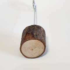 Rustic Wood & Metal Placecard/Memo Clip Holders, Set Of 20-6″ Tall EUC