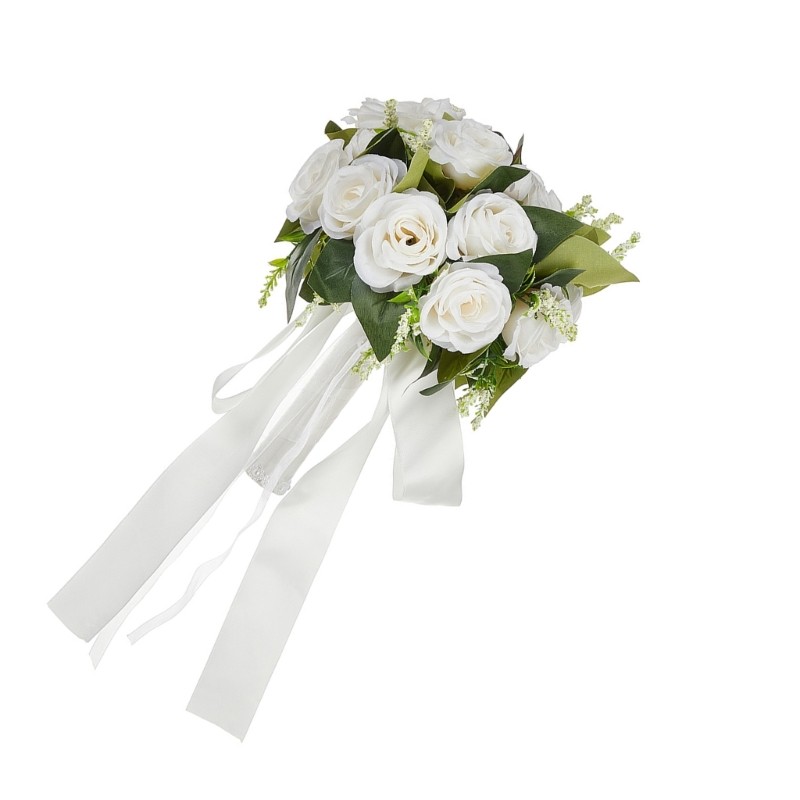 Weather Resistant Bouquet with Realistic Appearance Bridal Bouquet for Weddings