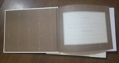 Hallmark White Guest Book Classic Wedding Anniversary Party Special Occasion