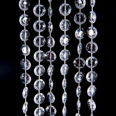 99 FT Garland Diamond Strand Acrylic Crystal Bead Beaded Wedding Decoration