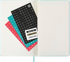 Moleskine Classic 18 Month 2025-2026 Weekly Planner, Hard Cover, Large (5″ x …