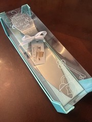 Wild Eye Designs High Heel Cake Server, Stainless Steel Silver Serrated Edge