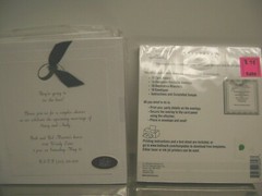 HALLMARK WEDDING INVITATIONS & SAVE THE DATE PRINT YOUR OWN CARDS WHOLESALE LOT