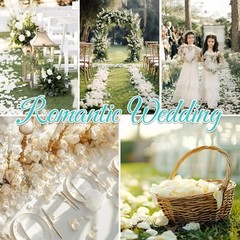 Real Dried , Frozen Preserved Petals for, Wedding Party Decorations, Confett…