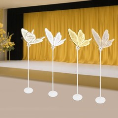 Butterfly Floor Lamp LED Ambient Light Wedding Decoration Light 60*146-178cm