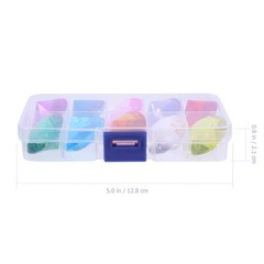 10Pcs Assorted Color Acrylic Gems Toy for Kids DIY Jewelry Making Durable Props
