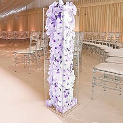 BalsaCircle 40-Inch Tall Clear Acrylic Display Box Floor Standing 40″,
