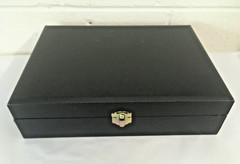 Vintage champagne flutes knife in storage box Wedding Toasting marked Japan