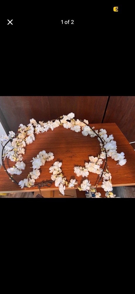 Cherry Blossom Light Up Arc Wedding Party Decor
