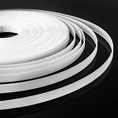 50 Yards Wide Plastic Boning for Sewing Sew-Through Boning 1/4inch(6mm) White