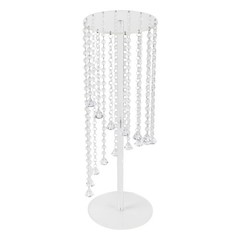 10 Pcs Acrylic Vase Stands Party Wedding Crystal Centerpiece Table Decoration