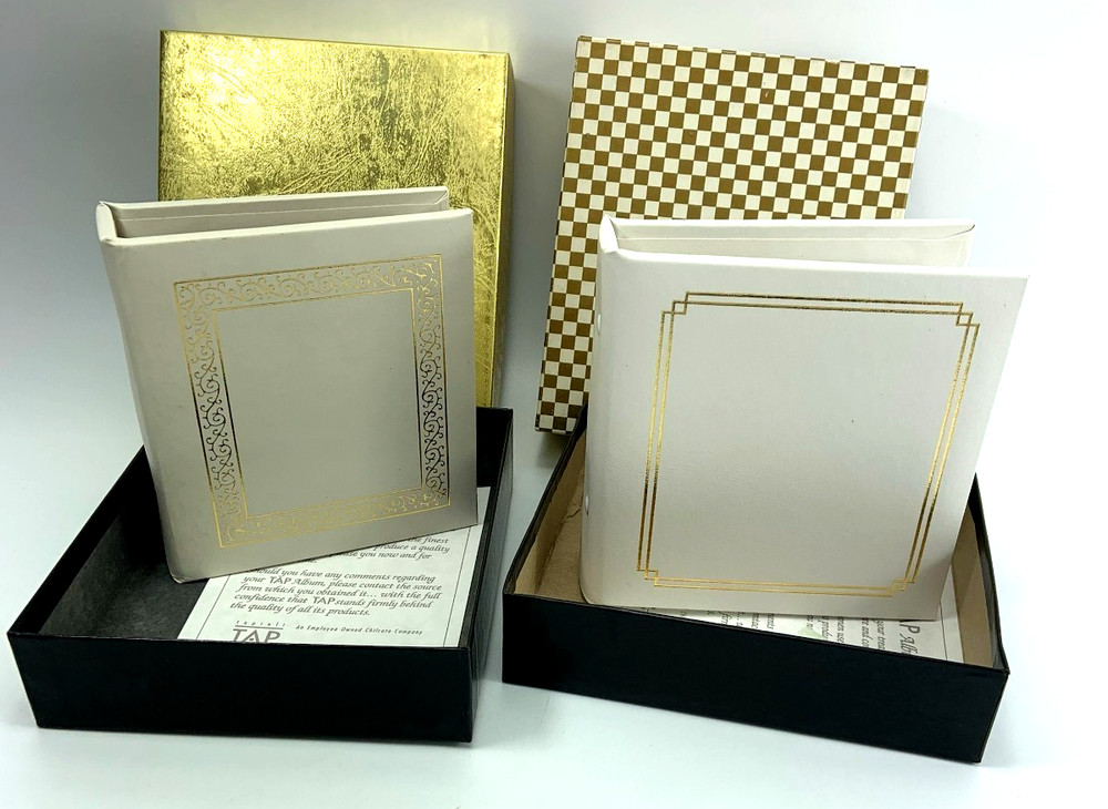 NEW VTG TAP Taprell Loomis ~SET of 2 ~Albums Only ~ 5 X 5-5/8 INCHES