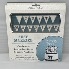 Wedding Cake Just Married Topper By Lillian Rose