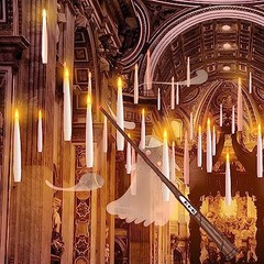 20PCs Floating Candles with Wand – Magic Hanging Candles