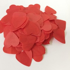 5000 Wedding Confetti Love Hearts Shape Tissue Paper Red Decoration Hearts Bday