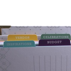 Wedding Planner and Organizer Book Engagement Gift Hardcover for Couples Brides