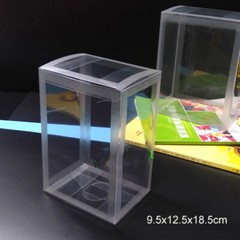 20X Clear PVC Frosted Trim Favour Box Wedding Party Gift Toy Doll Display Boxes