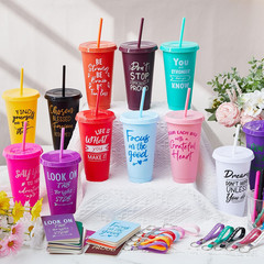 Colorful 48 Sets Inspirational Gifts for Employee Appreciation – Cups, Notebooks