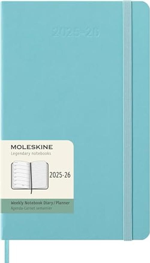 Classic 18 Month 2025-2026 Weekly Planner, Hard Cover, Large (5″ x 8.25″),